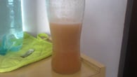 Suco de mamão com maçã