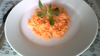 Risoto de camarão fácil e rápida