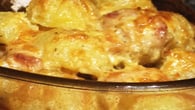 Peito de frango com batatas