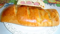 Pão de batatas recheado