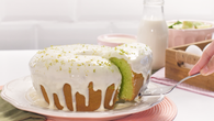 Bolo verde de limão