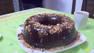 Combinação perfeita - Bolo de chocolate com amendoim