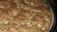Torta de maçã rápida