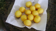 Bolinho de batata com queijo (melhor do que batata-frita)
