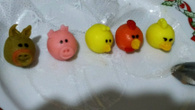 Docinhos modelados (leite ninho com leite de coco)