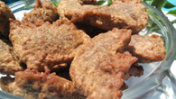 Bolinhos fritos de lentilha