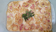 Caneloni de Presunto e Queijo ao molho