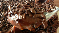 Brigadeiro de colher crocante