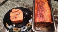 Bolo integral de banana com chocolate