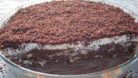 Pavê crocante de chocolate