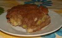 Bolo cremoso de banana