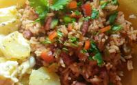 Risoto de calabresa