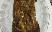 Bolo de banana, tapioca e aveia