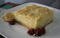 Torta de banana cremosa com farofa crocante: sobremesa TUDO DE BOM que vai agradar a família!