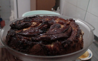 Bolo delicioso de banana