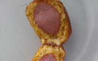 Salsicha empanada crocante