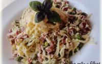 Espaguete à carbonara diferente