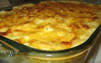 Frango gratinado com creme de milho