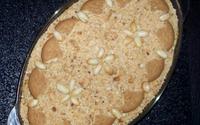 Pavê de doce de leite com amendoim