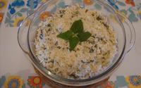 Risoto de espinafre