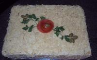 Torta de pão e frango