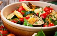 Legumes assado