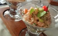Tartar de salmão