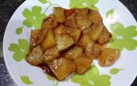 Abacaxi grelhado com canela e mel