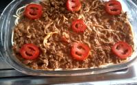 Macarronada com dois molhos