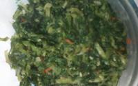 Chicória refogada picante