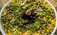 Salada arco-íris