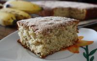 Bolo de banana mascavo
