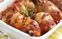Frango assado com maionese