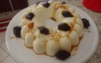 Manjar de leite condensado e coco