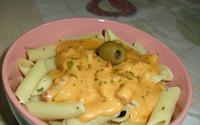 Macarrão com molho de queijo