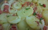 Batatas coradas