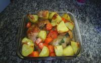 Frango assado com ervas