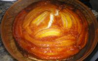 Bolo de banana caramelada