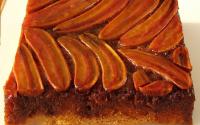Bolo Caramelado de banana