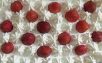 Merengue de morango