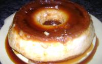 Pudim mineiro com canela