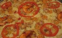 Pizza de camarão