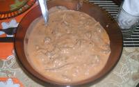 Estrogonofe de carne