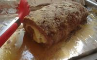 Rocambole de carne moída
