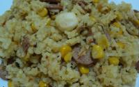 Arroz com linguiça