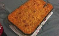 Arroz de forno com frango cremoso