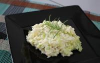 Risoto de alho-poró