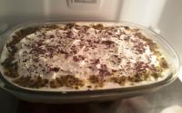 Pavê de chocolate e maracujá
