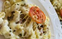 Penne ao bacon 