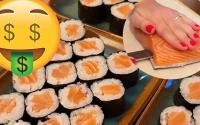 Como eu transformei 63 reais de salmão em 200 reais de sushi